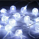 Новорічна LED гірлянда "Кришталеві кульки" (13 м, 170 LED, Білий колір) — Ефектне святкове освітлення