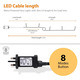 СТОК Гірлянда ANSIO 300 LED 30 м