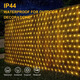Гирлянда LED сітка 6×2 м на 300 ламп — тепле світло, що перетворює двір у казковий простір