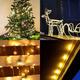 Новорічна вулична LED гірлянда "Краплі роси" 300 LED 30м: професійне освітлення з пультом та 8 режимами (Теплий білий)