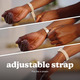 Вібраційний браслет-будильник Homedics WakeBand Black Bluetooth, безшумний будильник, 9 режимів вібрації, застосунок iOS/Android