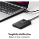 Зовнішній жорсткий диск 2.5" Hosa 2TB Black USB 3.1 — Портативний накопичувач для ноутбука, ПК, Mac, Xbox (Hosa-Black-2TB)