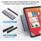 Концентратор USB-C Hub 6-в-1 для iPad Pro / Air: 4K HDMI, USB 3.0, PD 100Вт, SD, 3.5мм Aux — Магнітна док-станція