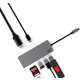 USB Hub, Док-станція, адаптер, концентратор USB-C 7 портів багатофункціональний адаптер-концентратор для ноутбука та смартфона