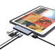 Концентратор USB-C Hub 6-в-1 для iPad Pro / Air: 4K HDMI, USB 3.0, PD 100Вт, SD, 3.5мм Aux — Магнітна док-станція