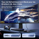 Перемикач UGREEN DisplayPort / USB-C 8K@60Hz KVM Світч 2 входи 1 вихід DP 1.4 для ПК, PS5, Xbox, MacBook