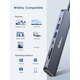 СТОК Концентратор USB C Hub Dockteck 7 в 1