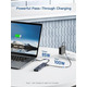 СТОК Концентратор USB C Hub Dockteck 7 в 1