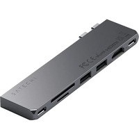 СТОК Адаптер Satechi USB-C Pro хаб Slim