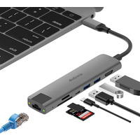 СТОК Адаптер USB-C 7 в 1 USB-концентратор