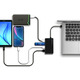 Універсальний пасивний USB-хаб ISOUL на 4 порти USB 2.0 Чорний