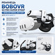 Кріплення BoboVR S3 Pro Super Strap для Meta Quest 3 + Акумулятор B100 10000 mAh — Елітний комфорт та 100-рівневе охолодження