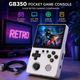 Портативна ігрова консоль GB350 Retro White: 3.5" IPS екран, 20 000+ ігор, 64GB, акумулятор 3000 mAh, емулятор PS1/GBA