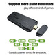 Ігрова приставка HDMI Game Stick Lite M8 64GB 4K Ultra HD, 20000+ ігор, 2 бездротові геймпади, Wi-Fi