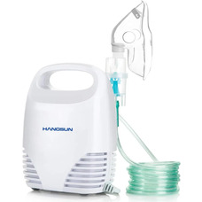 Електричний небулайзер Hangsun CN560 для дорослих і немовлят для інгаляції рідких ліків (білий)