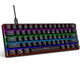Ігрова механічна клавіатура Snpurdiri 60% V900 Black RGB підсвітка 61 клавіша дротова Type-C для геймерів та роботи