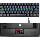 Ігрова механічна клавіатура Snpurdiri 60% V900 Black RGB підсвітка 61 клавіша дротова Type-C для геймерів та роботи