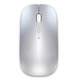 Бездротова миша Wiwu Dual WM104 з акумулятором і Bluetooth (Type-C, USB 2.4 ГГц, комп'ютерна, для Macbook) - Сірий