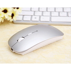 Бездротова миша Wiwu Dual WM104 з акумулятором і Bluetooth (Type-C, USB 2.4 ГГц, комп'ютерна, для Macbook) - Сірий