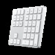 Клавіатура NumPad Satechi Bluetooth Extended Keypad Silver Розширена цифрова клавіатура Satechi Bluetooth