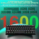 Ігрова механічна клавіатура Aula WIN60 HE: 60%, Магнітні перемикачі Холла, RT 0.02 мм, 8000 Гц, RGB, Чорна