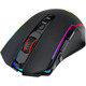 Ігрова миша Redragon M914-RGB NIX Black, 3 режими підключення, до 10000 DPI, RGB, 9 кнопок, акумулятор 700 мА·год