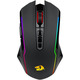 Ігрова миша Redragon M914-RGB NIX Black, 3 режими підключення, до 10000 DPI, RGB, 9 кнопок, акумулятор 700 мА·год