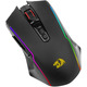 Ігрова миша Redragon M914-RGB NIX Black, 3 режими підключення, до 10000 DPI, RGB, 9 кнопок, акумулятор 700 мА·год