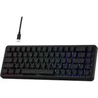 Ігрова механічна клавіатура Ajazz AK680 MAX Black: Магнітні свічі, Rapid Trigger, RGB, Hot-Swap, 65% (Б/В, Стан 10/10)