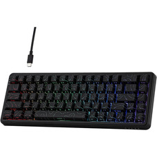 Ігрова механічна клавіатура Ajazz AK680 MAX Black: Магнітні свічі, Rapid Trigger, RGB, Hot-Swap, 65% (Б/В, Стан 10/10)