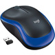 Бездротова миша Logitech M185 Blue оптична комп'ютерна мишка 1000 DPI з USB нано-приймачем для ноутбука та ПК Синя