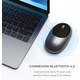 Бездротова Bluetooth миша Satechi M1, 1200 DPI для MacBook Air, Pro, iPad та інших пристроїв