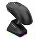 Миша бездротова K-SNAKE X11 Black RGB Dock, 12000 DPI, PixArt PAW3311, 63 г, Bluetooth/2.4GHz/USB-C