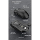 Миша бездротова K-SNAKE X11 Black RGB Dock, 12000 DPI, PixArt PAW3311, 63 г, Bluetooth/2.4GHz/USB-C
