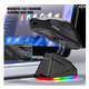 Миша бездротова K-SNAKE X11 Black RGB Dock, 12000 DPI, PixArt PAW3311, 63 г, Bluetooth/2.4GHz/USB-C