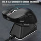Миша бездротова K-SNAKE X11 Black RGB Dock, 12000 DPI, PixArt PAW3311, 63 г, Bluetooth/2.4GHz/USB-C