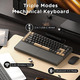 Механічна роздільна клавіатура RK ROYAL KLUDGE RKS70 RGB: Бездротова 2.4GHz/BT/USB-C, Hot-Swap, 75%, Чорна