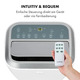 Уцінка Мобільний кондиціонер Klarstein Iceblock Prosmart 12 12 000 BTU/3,5 кВт витрата повітря макс.340 м3/год