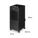Уцінка Охолоджувач повітря Мобільний кондиціонер OneConcept Freshboxx 3-в-1