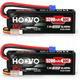 Комплект акумуляторів Hoovo 2S 7.4V 5200mAh 80C LiPo EC3: Батареї для RC-моделей, машин, дронів та катерів — 2 шт