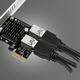 Адаптер PCI-E Extender Riser від 1 до 4 слотів PCI-E 1X для відеокарти, зовнішня карта, адаптер PCI-E для настільного комп'ютера