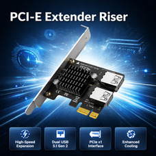 Адаптер PCI-E Extender Riser від 1 до 4 слотів PCI-E 1X для відеокарти, зовнішня карта, адаптер PCI-E для настільного комп'ютера