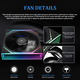 Система водяного охолодження Thermalright Frozen Infinity 360 Black: ARGB, Infinity Mirror, 3x120мм PWM, Intel LGA1851/1700 та AMD