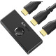 Перемикач HDMI Portta двонаправлений 4K 60 Гц для телевізорів та ігрових консолей з підтримкою HDR
