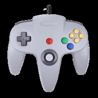 СТОК Класичний контролер N64 MODESLAB(Вітринний зразок)