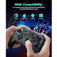 Бездротовий геймпадКонтролер з RGB-підсвіткою для Nintendo Switch 2/1/Lite/OLED, Bluetooth для iPhone/Android/ПК/Steam/Mac/iPad