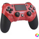Бездротовий геймпад Dualshock для PS4 та ПК, Bluetooth контролер червоний