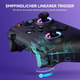 Бездротовий контролер ECHTPower для Switch OLED Lite ПК Android iOS, RGB, тригери Холла, Turbo