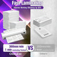 Ламінатор 4-в-1 OydoZak SL268 White: А4 формат, ABS-захист, тример, закруглювач кутів + 15 пакетів у комплекті