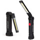 Ліхтар акумуляторний складаний Worklight W-52 LED COB 360° магніт + гачок 5 режимів microUSB